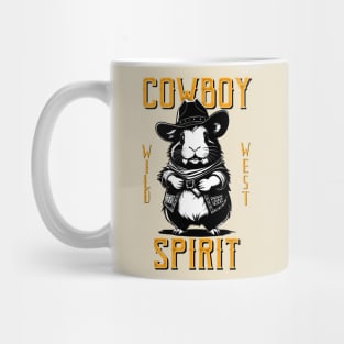 Cowboy Guinea Pig Mug